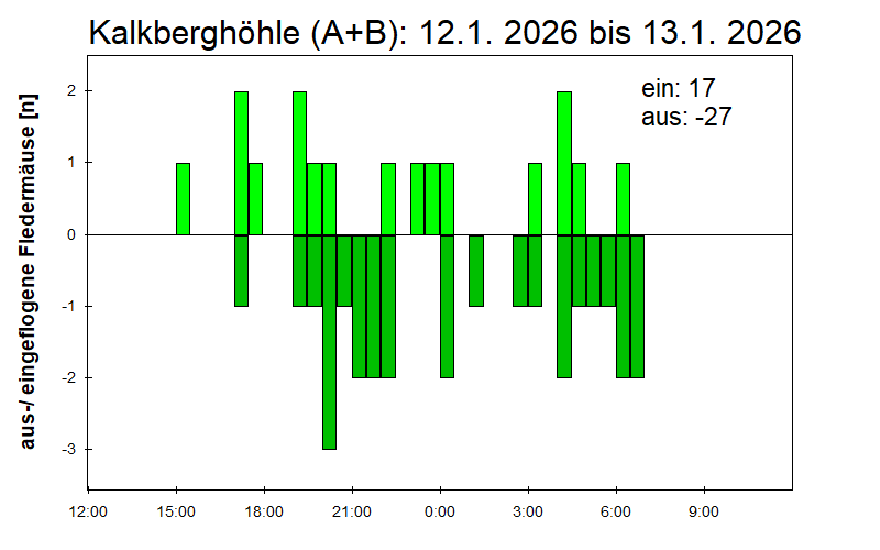 [Fledermaus] Lichtschranke: Segeberger Kalkberg (NABU Schleswig-Holstein)
