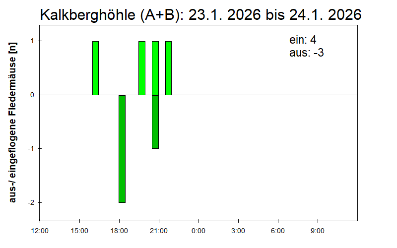 [Fledermaus] Lichtschranke: Segeberger Kalkberg (NABU Schleswig-Holstein)