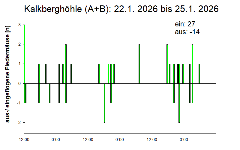 [Fledermaus] Lichtschranke: Segeberger Kalkberg (NABU Schleswig-Holstein)