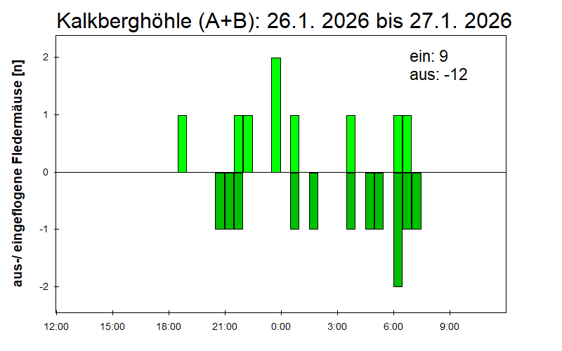 [Fledermaus] Lichtschranke: Segeberger Kalkberg (NABU Schleswig-Holstein)