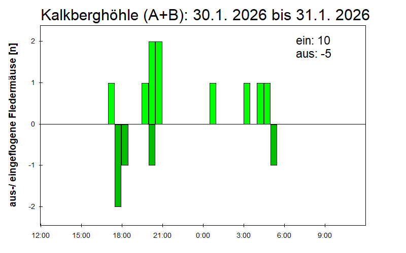 [Fledermaus] Lichtschranke: Segeberger Kalkberg (NABU Schleswig-Holstein)