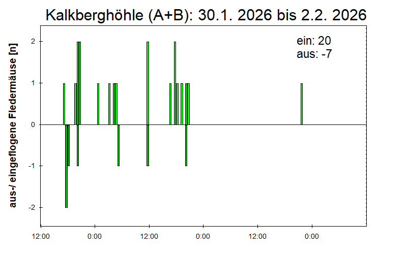 [Fledermaus] Lichtschranke: Segeberger Kalkberg (NABU Schleswig-Holstein)