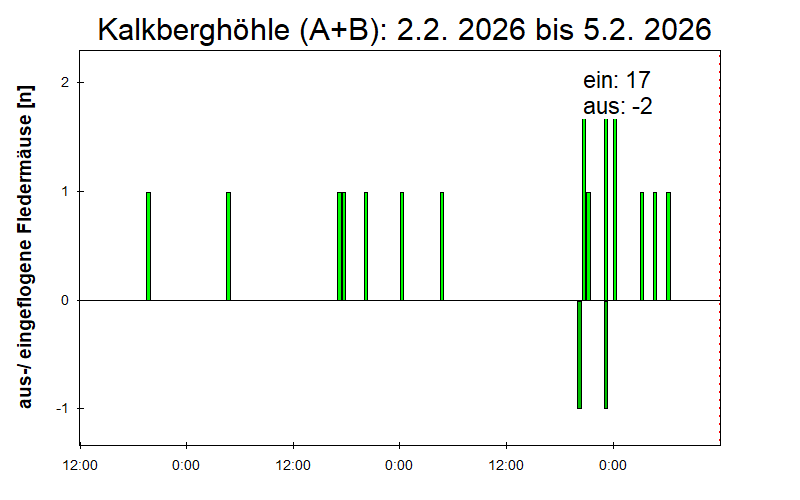 [Fledermaus] Lichtschranke: Segeberger Kalkberg (NABU Schleswig-Holstein)