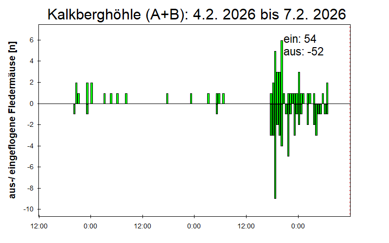 [Fledermaus] Lichtschranke: Segeberger Kalkberg (NABU Schleswig-Holstein)