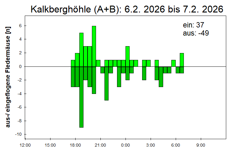 [Fledermaus] Lichtschranke: Segeberger Kalkberg (NABU Schleswig-Holstein)