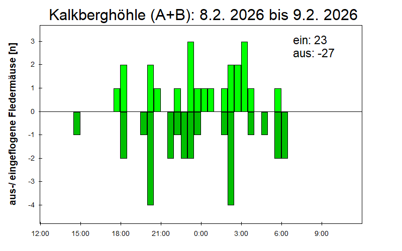 [Fledermaus] Lichtschranke: Segeberger Kalkberg (NABU Schleswig-Holstein)