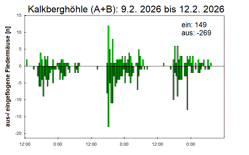 [Fledermaus] Lichtschranke: Segeberger Kalkberg (NABU Schleswig-Holstein)