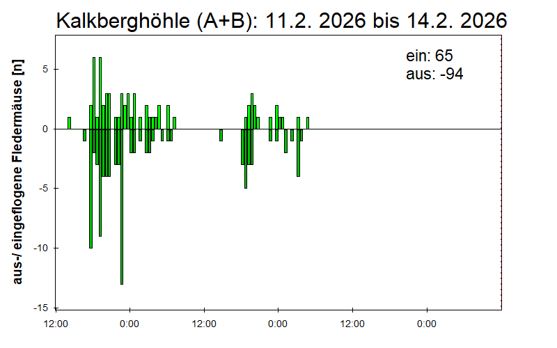 [Fledermaus] Lichtschranke: Segeberger Kalkberg (NABU Schleswig-Holstein)