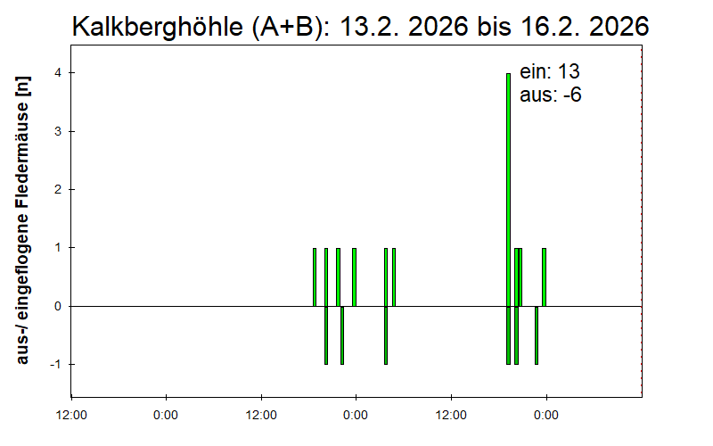 [Fledermaus] Lichtschranke: Segeberger Kalkberg (NABU Schleswig-Holstein)