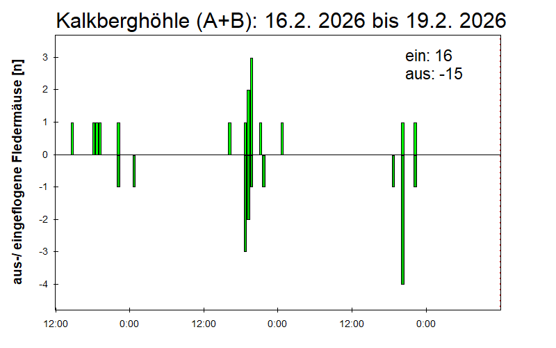 [Fledermaus] Lichtschranke: Segeberger Kalkberg (NABU Schleswig-Holstein)