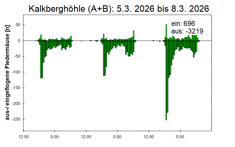 [Fledermaus] Lichtschranke: Segeberger Kalkberg (NABU Schleswig-Holstein)