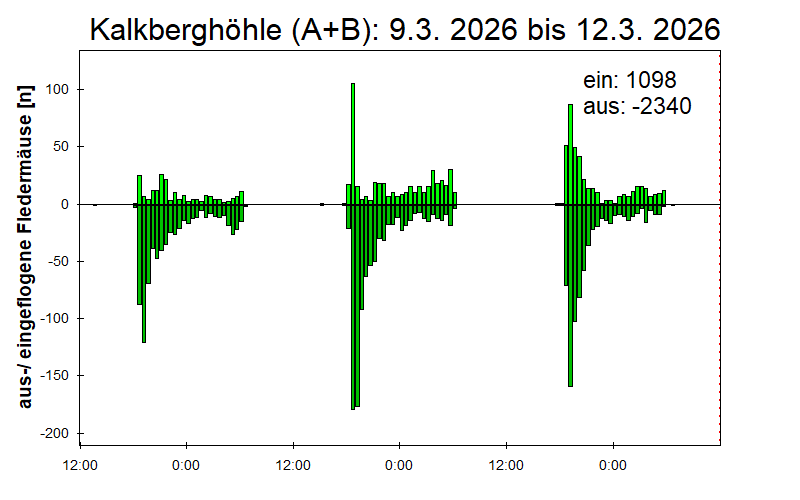 [Fledermaus] Lichtschranke: Segeberger Kalkberg (NABU Schleswig-Holstein)
