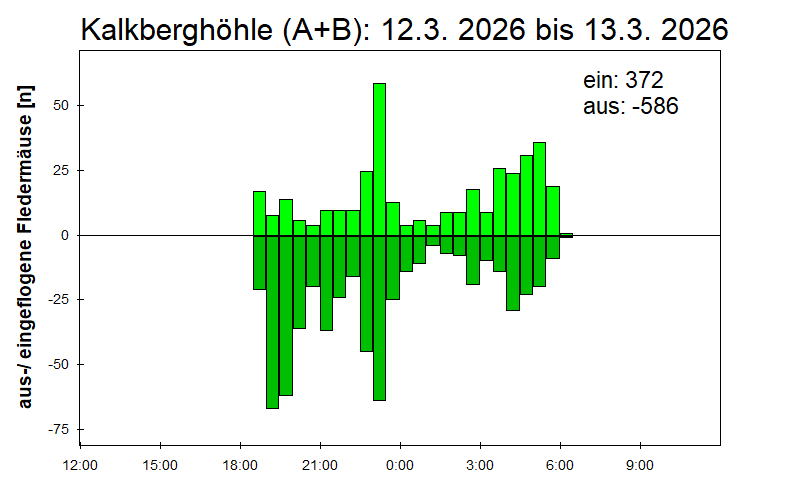 [Fledermaus] Lichtschranke: Segeberger Kalkberg (NABU Schleswig-Holstein)