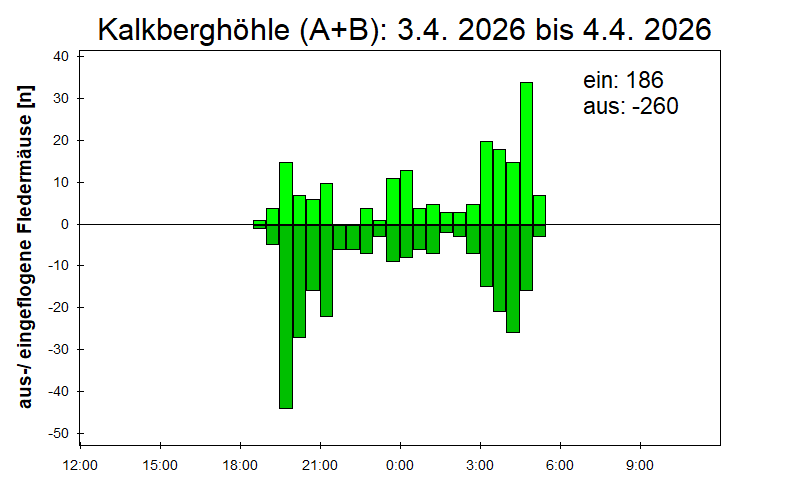[Fledermaus] Lichtschranke: Segeberger Kalkberg (NABU Schleswig-Holstein)