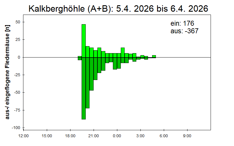 [Fledermaus] Lichtschranke: Segeberger Kalkberg (NABU Schleswig-Holstein)