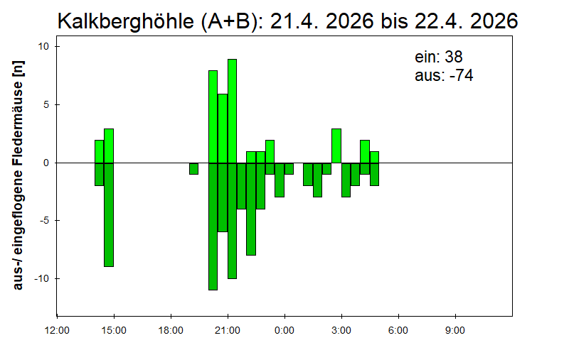 [Fledermaus] Lichtschranke: Segeberger Kalkberg (NABU Schleswig-Holstein)