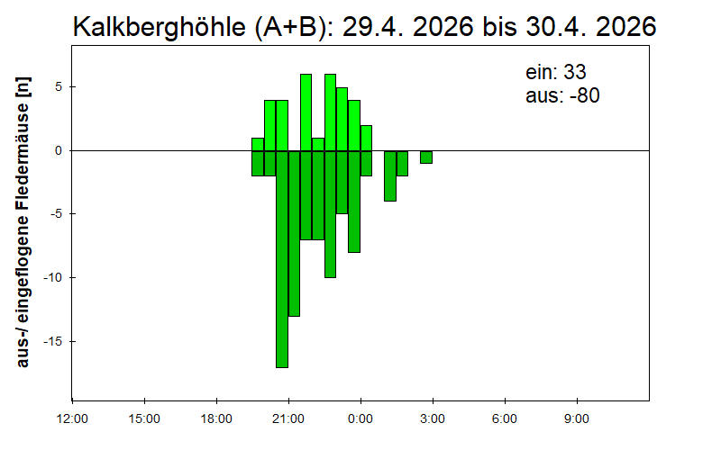 [Fledermaus] Lichtschranke: Segeberger Kalkberg (NABU Schleswig-Holstein)