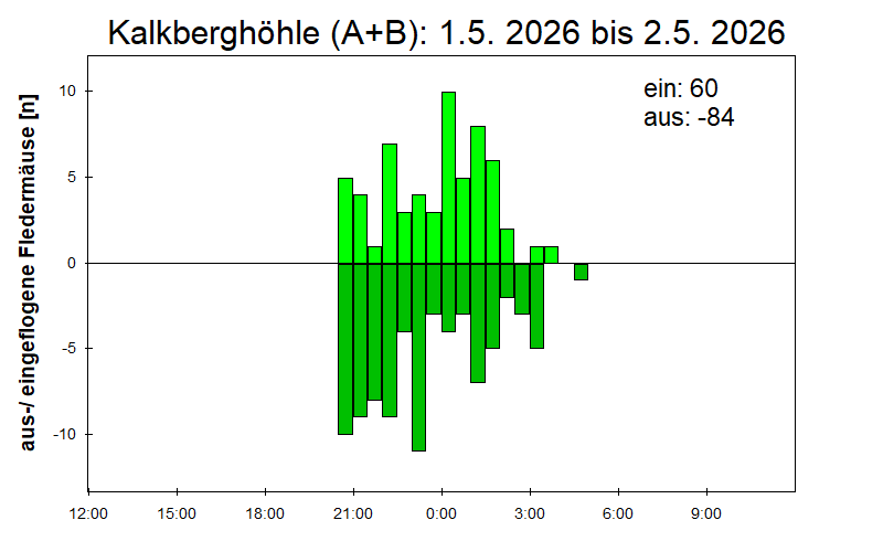 [Fledermaus] Lichtschranke: Segeberger Kalkberg (NABU Schleswig-Holstein)