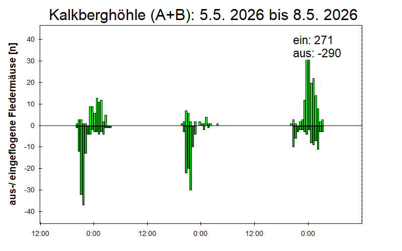 [Fledermaus] Lichtschranke: Segeberger Kalkberg (NABU Schleswig-Holstein)
