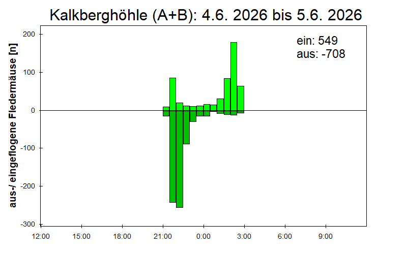 [Fledermaus] Lichtschranke: Segeberger Kalkberg (NABU Schleswig-Holstein)