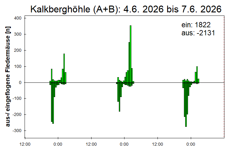 [Fledermaus] Lichtschranke: Segeberger Kalkberg (NABU Schleswig-Holstein)