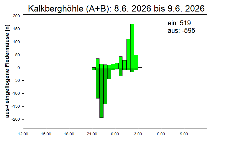 [Fledermaus] Lichtschranke: Segeberger Kalkberg (NABU Schleswig-Holstein)