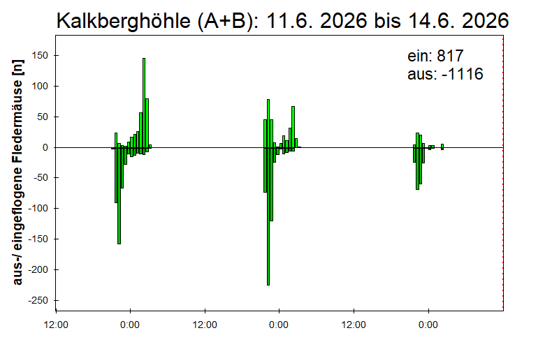 [Fledermaus] Lichtschranke: Segeberger Kalkberg (NABU Schleswig-Holstein)