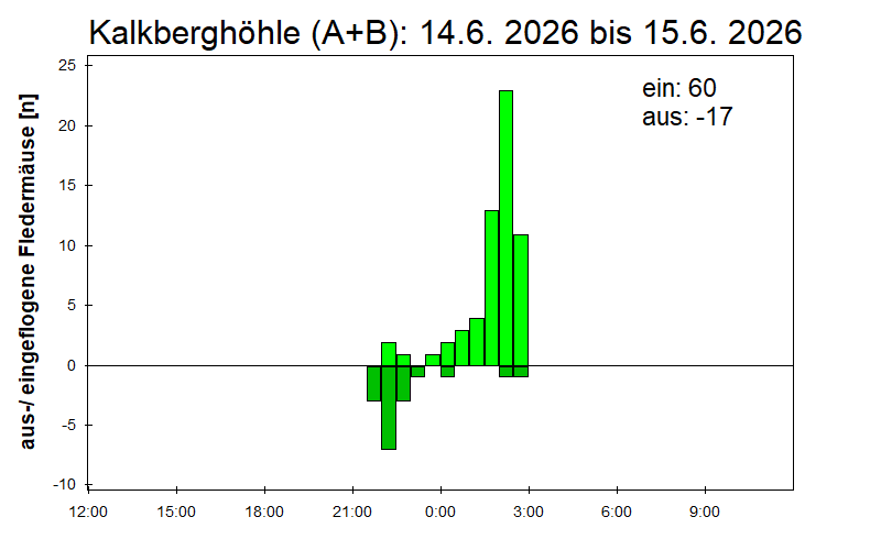[Fledermaus] Lichtschranke: Segeberger Kalkberg (NABU Schleswig-Holstein)