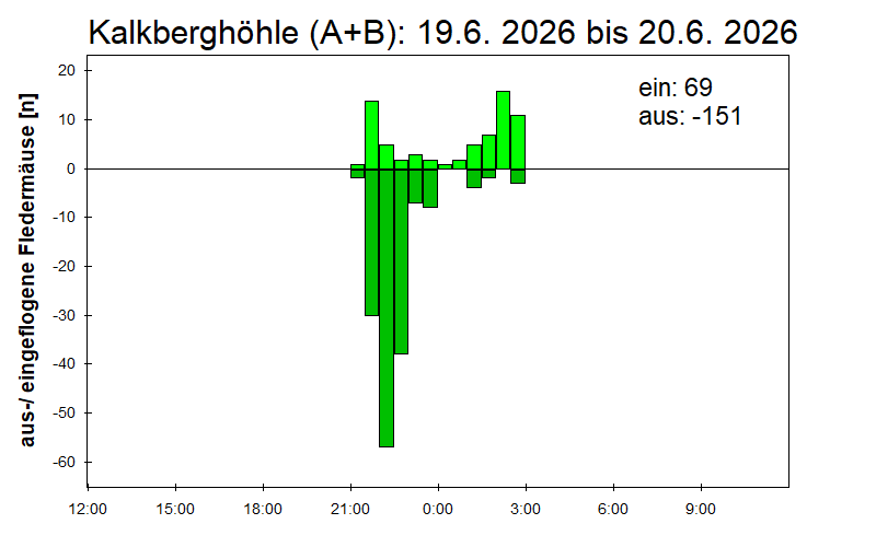 [Fledermaus] Lichtschranke: Segeberger Kalkberg (NABU Schleswig-Holstein)