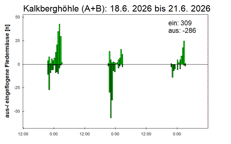 [Fledermaus] Lichtschranke: Segeberger Kalkberg (NABU Schleswig-Holstein)