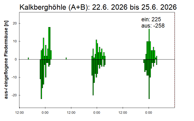 [Fledermaus] Lichtschranke: Segeberger Kalkberg (NABU Schleswig-Holstein)