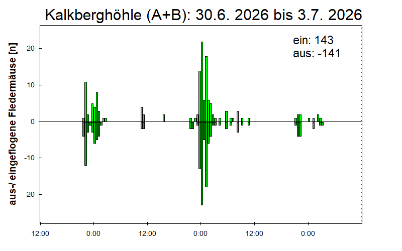 [Fledermaus] Lichtschranke: Segeberger Kalkberg (NABU Schleswig-Holstein)