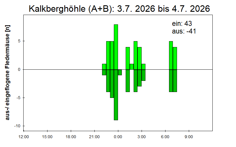 [Fledermaus] Lichtschranke: Segeberger Kalkberg (NABU Schleswig-Holstein)