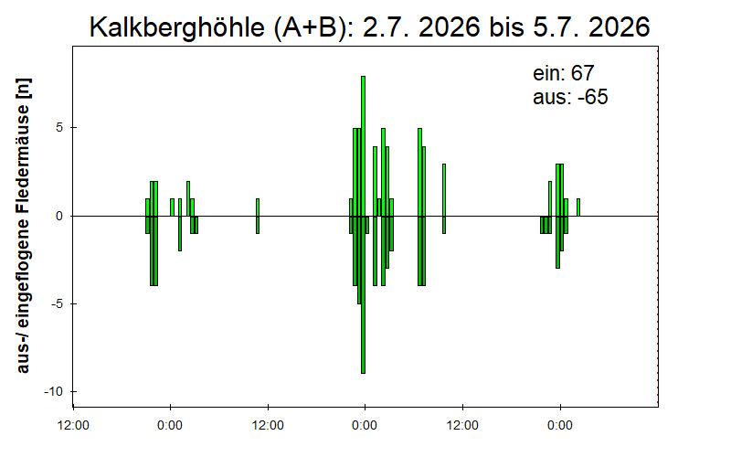 [Fledermaus] Lichtschranke: Segeberger Kalkberg (NABU Schleswig-Holstein)