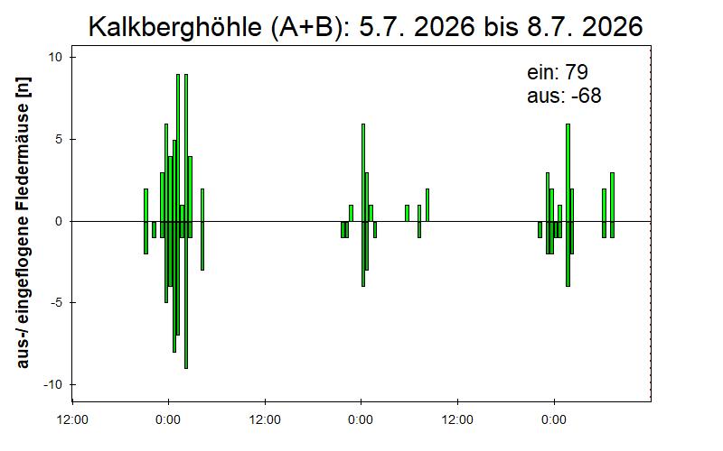 [Fledermaus] Lichtschranke: Segeberger Kalkberg (NABU Schleswig-Holstein)
