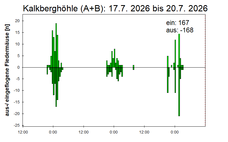[Fledermaus] Lichtschranke: Segeberger Kalkberg (NABU Schleswig-Holstein)