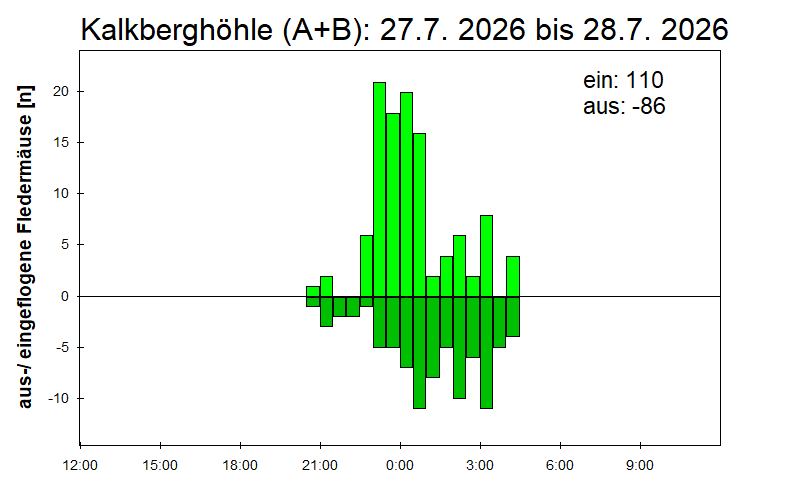 [Fledermaus] Lichtschranke: Segeberger Kalkberg (NABU Schleswig-Holstein)