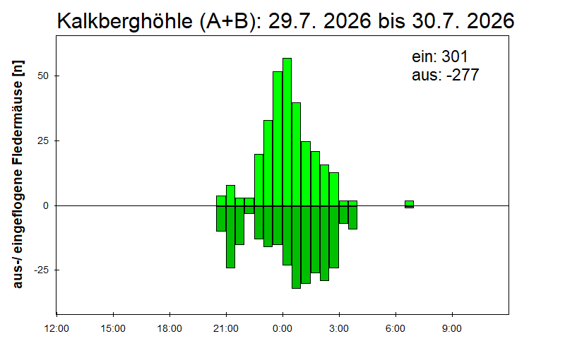 [Fledermaus] Lichtschranke: Segeberger Kalkberg (NABU Schleswig-Holstein)