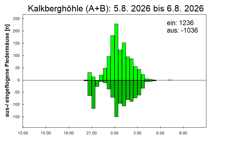 [Fledermaus] Lichtschranke: Segeberger Kalkberg (NABU Schleswig-Holstein)