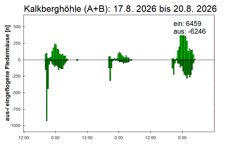 [Fledermaus] Lichtschranke: Segeberger Kalkberg (NABU Schleswig-Holstein)