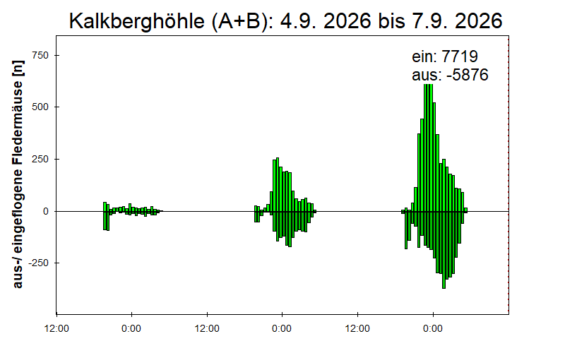 [Fledermaus] Lichtschranke: Segeberger Kalkberg (NABU Schleswig-Holstein)