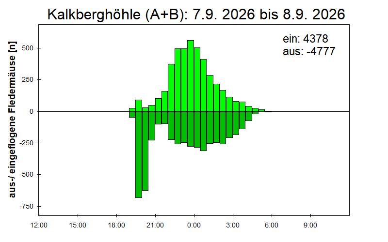 [Fledermaus] Lichtschranke: Segeberger Kalkberg (NABU Schleswig-Holstein)