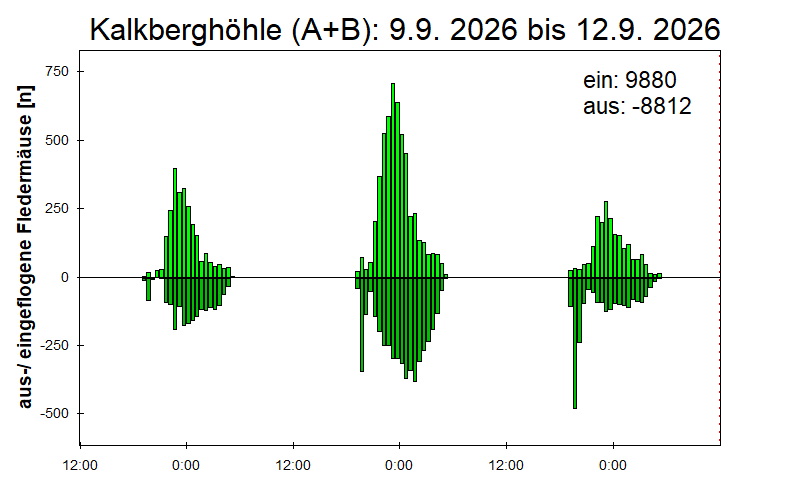 [Fledermaus] Lichtschranke: Segeberger Kalkberg (NABU Schleswig-Holstein)