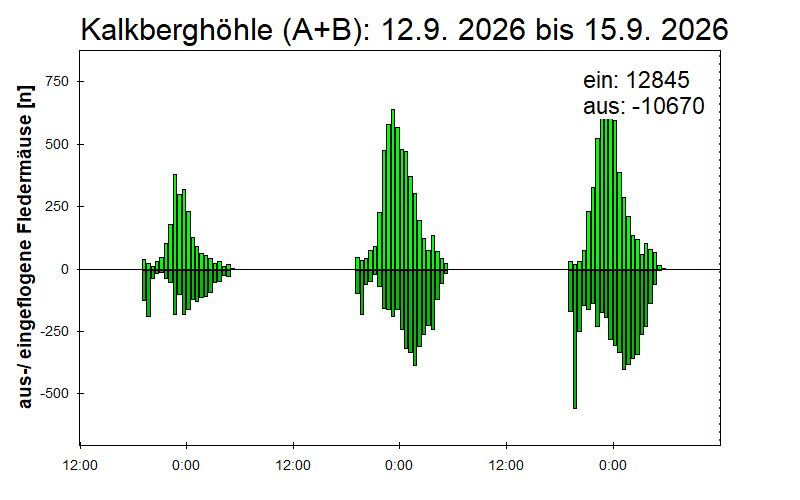 [Fledermaus] Lichtschranke: Segeberger Kalkberg (NABU Schleswig-Holstein)