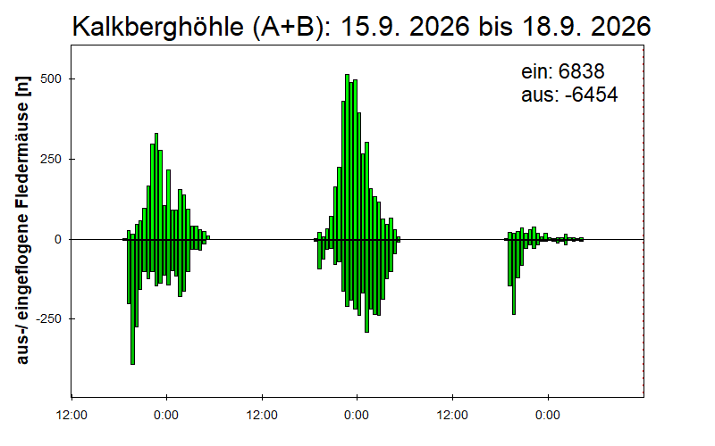 [Fledermaus] Lichtschranke: Segeberger Kalkberg (NABU Schleswig-Holstein)