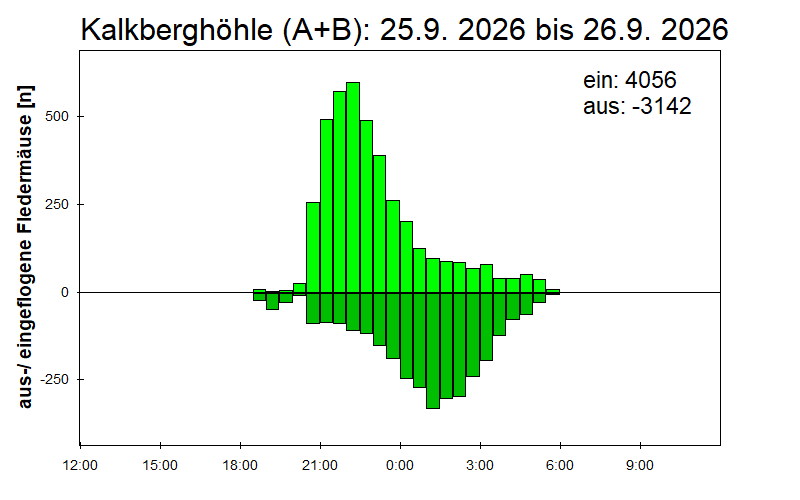 [Fledermaus] Lichtschranke: Segeberger Kalkberg (NABU Schleswig-Holstein)