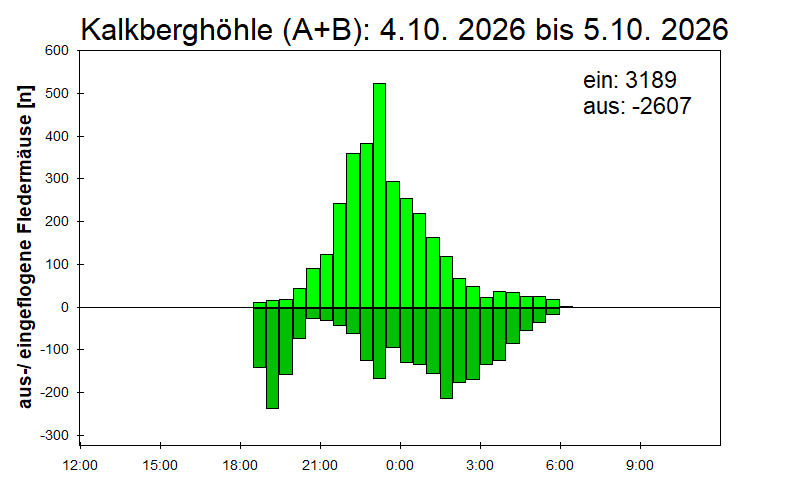 [Fledermaus] Lichtschranke: Segeberger Kalkberg (NABU Schleswig-Holstein)