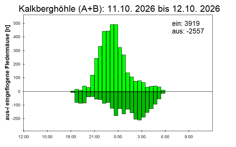 [Fledermaus] Lichtschranke: Segeberger Kalkberg (NABU Schleswig-Holstein)