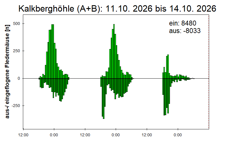 [Fledermaus] Lichtschranke: Segeberger Kalkberg (NABU Schleswig-Holstein)