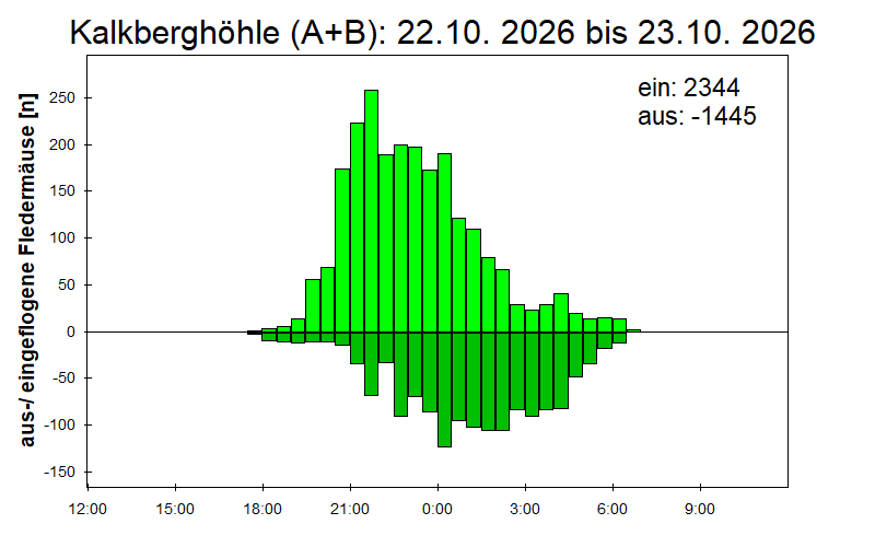 [Fledermaus] Lichtschranke: Segeberger Kalkberg (NABU Schleswig-Holstein)